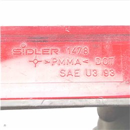 SIDLER 1478 Stop fanale terza luce posteriore Mercedes classe G 1979