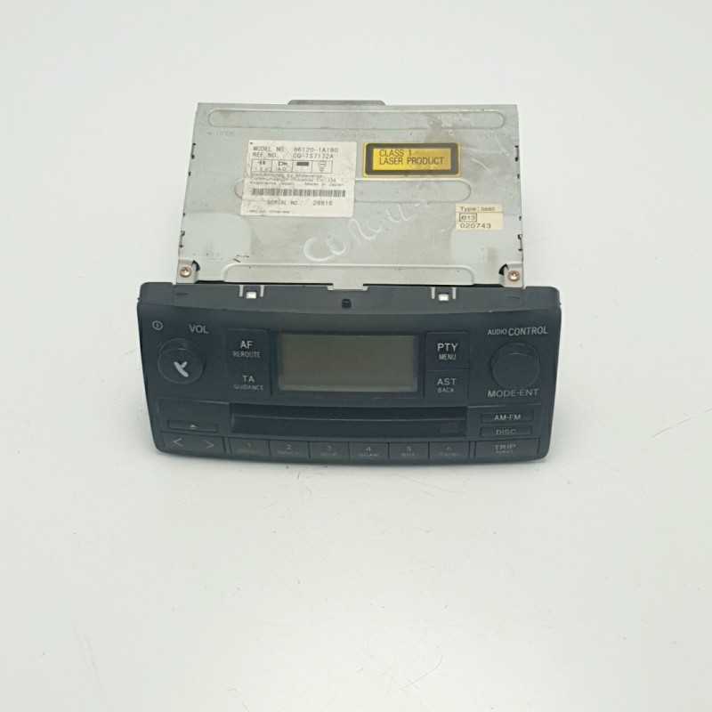 86120-1A180 autoradio stereo lettore CD navigatore Toyota Corolla 2.0 D4D 2004-07 