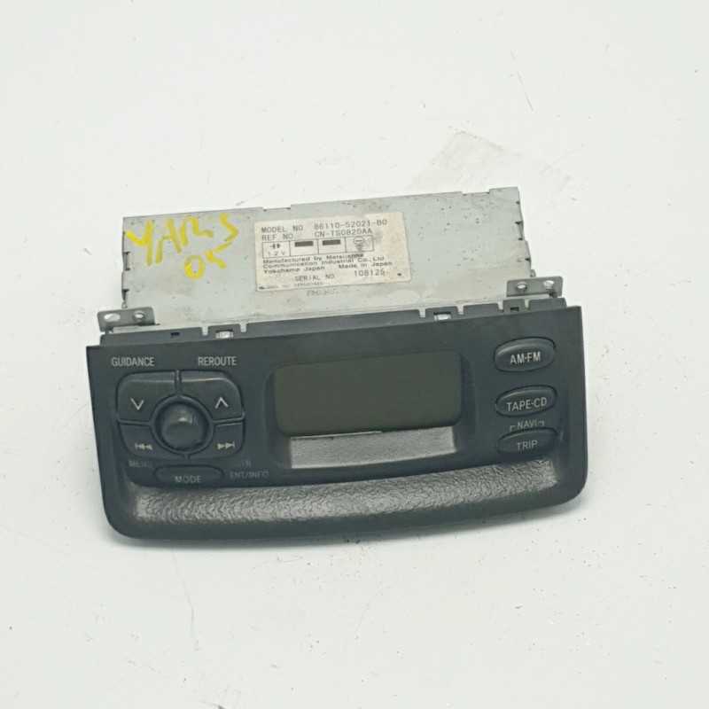 86110-52021-BO autoradio stereo display navigatore Toyota Yaris MK1 1999-05