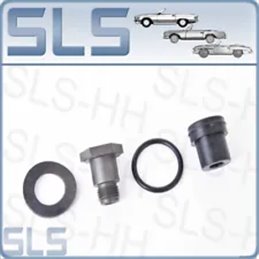 A0005860143 Set montaggio Serbatoio compensatore Mercedes W113 230SL 1963-71