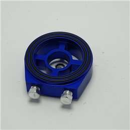 A04-003-04 piastra adattatore filtro olio sandwich colore blu 4501BL Honda Civic Accord CRX Mazda RX Tuning