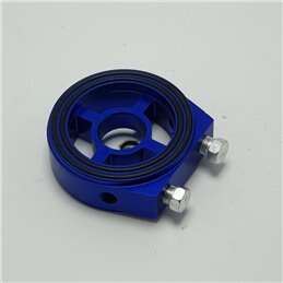 A04-003-04 piastra adattatore filtro olio sandwich colore blu 4501BL Honda Civic Accord CRX Mazda RX Tuning