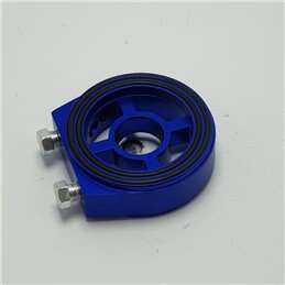 A04-003-04 piastra adattatore filtro olio sandwich colore blu 4501BL Honda Civic Accord CRX Mazda RX Tuning