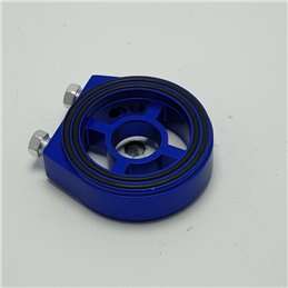 A04-003-04 piastra adattatore filtro olio sandwich colore blu 4501BL Honda Civic Accord CRX Mazda RX Tuning