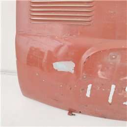 Cofano posteriore vano motore Fiat 500 F L R 1965-75 epoca colore rosso condizioni come in foto