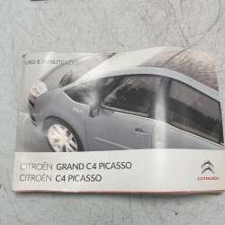 Libretto uso e manutenzione assistenza Citroen C4 Picasso 2006-13