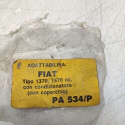 PA534/P Pompa acqua con condizionatore con coperchio Fiat Tipo 1.4 1.6 benz 1988-1995