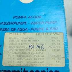 056.121.005A Pompa acqua Audi Volkswagen 1973-82