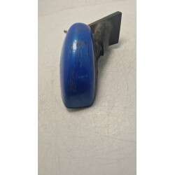 0158460 specchietto retrovisore laterale Fiat Idea 2003-12 elettrico 5pin anteriore destro blu graffi