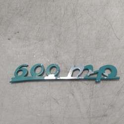 Logo scritta badge Ape 600 MP vintage Piaggio motocarro metallo