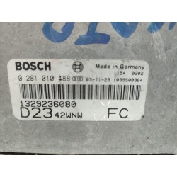 CENTRALINA MOTORE FIAT DUCATO 2.3 MJT 2001-06 BOSCH 0281010488 D23 1329236080 USATA