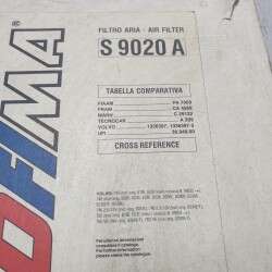 S9020A Sofima filtro aria Volvo 740 760 Z11 PA7068 