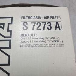 S7273A filtro aria Sofima Renault Clio MK2 Kangoo 1.2i D7F 1997