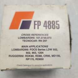 FP4885 FIAAM filtro olio motore macchine agricole trattori Lombardini Ruggerini