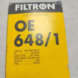 OE648/1 Filtron filtro olio motore OPel Astra G Frontera 4X4 Vectra Omega 2.0 DTI