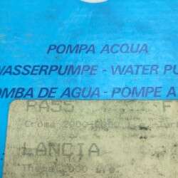 PA55 pompa acqua Fiat Croma 156 Lancia Thema 2.0 2.0 i.e turbo 1985 GT 