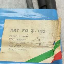 6161952 cavo filo fune freno a mano stazionamento Ford Escort Orion 1986 diesel posteriore