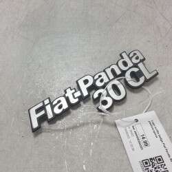 Logo scritta badge Fiat Panda 30 CL fregio in plastica epoca