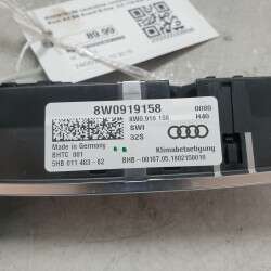 8W0919158 centralina comandi clima posteriore Audi A4 B9 Avant S-line  2.0 110 KW 2016 DEU