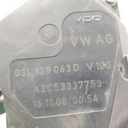 03L128063D Corpo farfallato valvola a farfalla Audi A6 A5 A4 2.0D 2011 ATTENZIONARE CONNETTORE