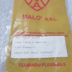 82399827 cavo filo freno a mano stazionamento Fiat Croma 154 Lancia Thema 1° serie 1984 Malò 21555 anteriore