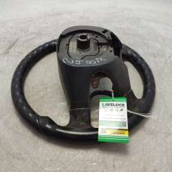 980344861 volante sterzo guida Nissan Almera 2001 in gomma nera 