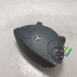 Airbag volante guidatore Mercedes E W211 2.7D 647961 2003 comandi multifunzioni lato sinistro