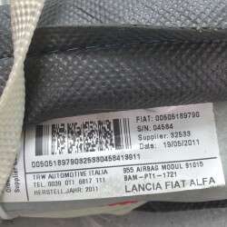 00505189790 airbag laterale tetto tendina Alfa Romeo Mito 955 1.3 MJT 95CV 2012-18 lato sinistro Sx