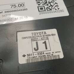 89221-47110 Centralina ecu body computer Toyota Prius XW30 Ibrid 1.8 HSD 73 KW 99 CV 2009-15