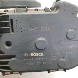 22030-00020 corpo farfallato valvola a farfalla Toyota Yaris 1.0 B 51 KW 1KR-FE 2014 Bosch