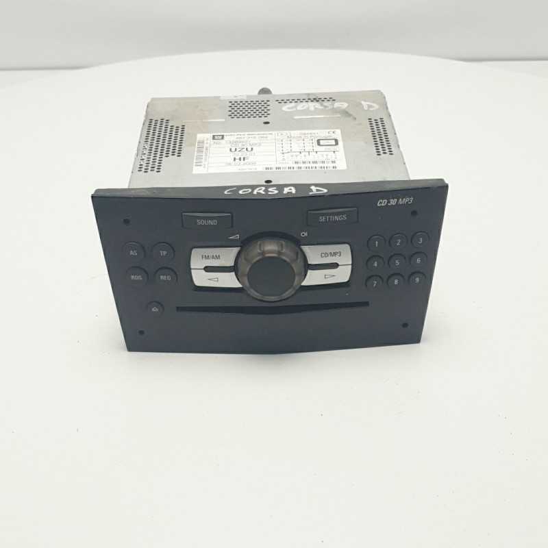 AUTORADIO STEREO LETTORE CD OPEL CORSA D S07 MP3 GRUNDING DELPHI 497316088