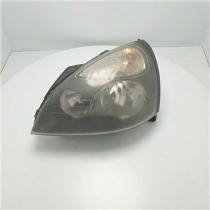 15601700LI faro fanale proiettore Renault Clio 2° serie MK2  anno 2003 anteriore sinistro fondo nero da lucidare 5pin