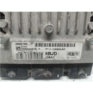 7T11-12A650-AD CENTRALINA MOTORE FORD TRANSIT CONNECT 1.8 TDCI 2006-13 SIEMENS 5WS40481D-T 