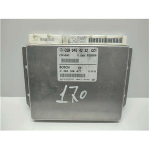 0295454232  CENTRALINA ABS ESP ASR FRENI MERCEDES W168 CLASSE A 170 CDI BOSCH 0265109477 