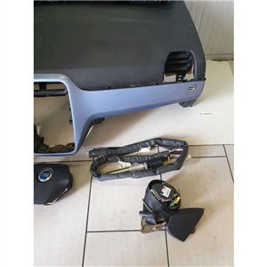 735416872 cruscotto CONSOLE PLANCIA più kit airbag completo Fiat Grande Punto anno 2006 pos piano1