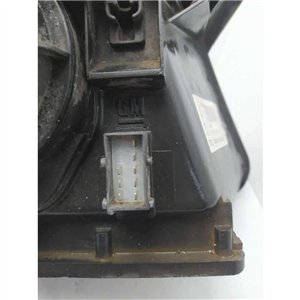 93321052 Faro fanale proiettore luci gruppo ottico frontale sinistro Opel Meriva 2008