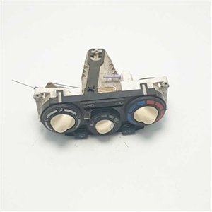 27520-AX701 Centralina pannello controllo comandi clima a/c Nissan Micra K12 benzina 2005 manca tappino rifinitura leva riciclo 