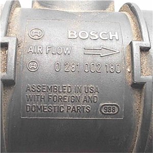 0281002180 Debimetro flussometro misuratore massa d'aria Opel Astra Zafira 1.7 diesel 2002 5PIN