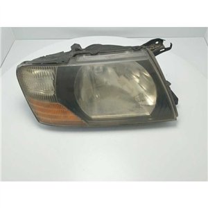 100-87420 faro fanale proiettore anteriore destro Mitsubishi Pajero MK5  da lucidare supporto danneggiato