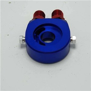 Piastra adattatore filtro radiatore olio sandwich kit m20x1.5 10-AN -10 3/4-16 UNF