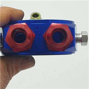 Piastra adattatore filtro radiatore olio sandwich kit m20x1.5 10-AN -10 3/4-16 UNF