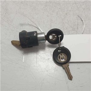 Cilindreto nottolino blocchetto chiusura portellone VW Golf II MK2 posteriore bagagliaio 2 chiavi dotazione