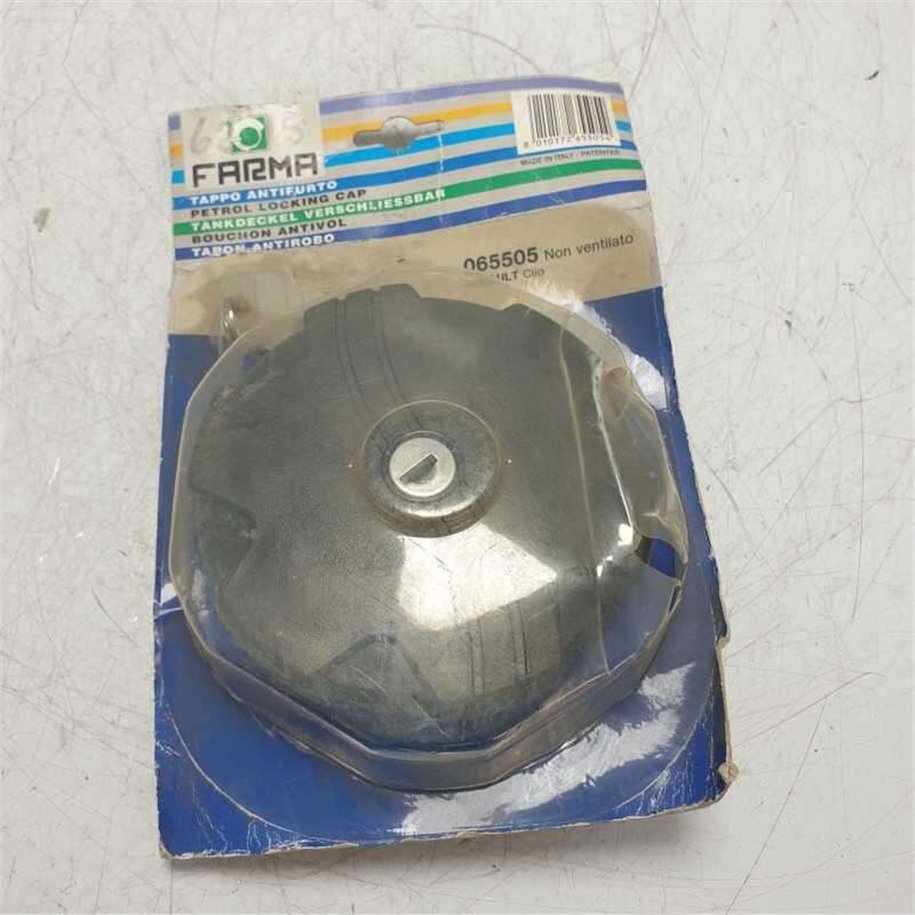 065505 tappo serbatoio carburante Renault Clio MK1 1990-98 2 chiavi dotazione nero