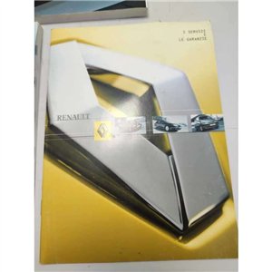 Manuali uso e manutenzione 3 pezzi Renault Clio MK2 1998-12 originali in italiano 