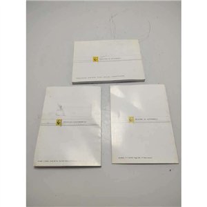 Manuali uso e manutenzione 3 pezzi Renault Clio MK2 1998-12 originali in italiano 
