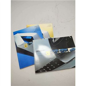 Manuali uso e manutenzione 3 pezzi Renault Clio MK2 1998-12 originali in italiano 