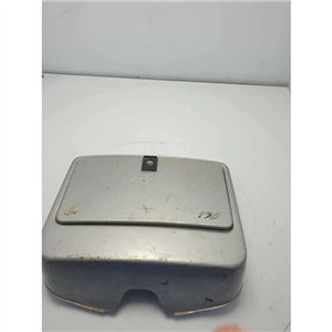 Cassetto bauletto portaoggetti LML Star 150 4T 2011-17 grgio con graffisenza chiave