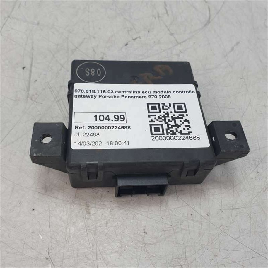 970.618.116.03 centralina ecu modulo controllo gateway Porsche Panamera 970 2009 