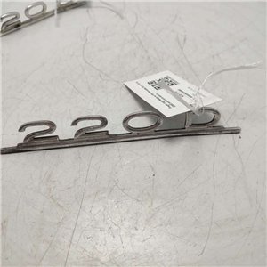 Fregio logo badge scritta Mercedes W114 W115 220D posteriore epoca