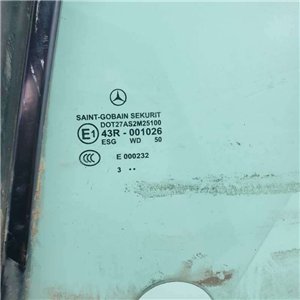 Vetro scendente posteriore sinistro Mercedes W209 CLK 2002-10 